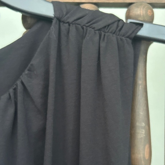 Bubble Top Black Women's Medium New With Tags Sexy Bubble Pleated Top - Picture 7 of 10